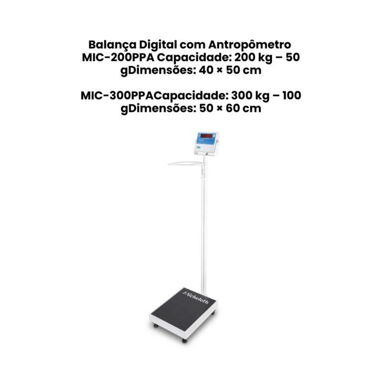 balança digital com apontometro