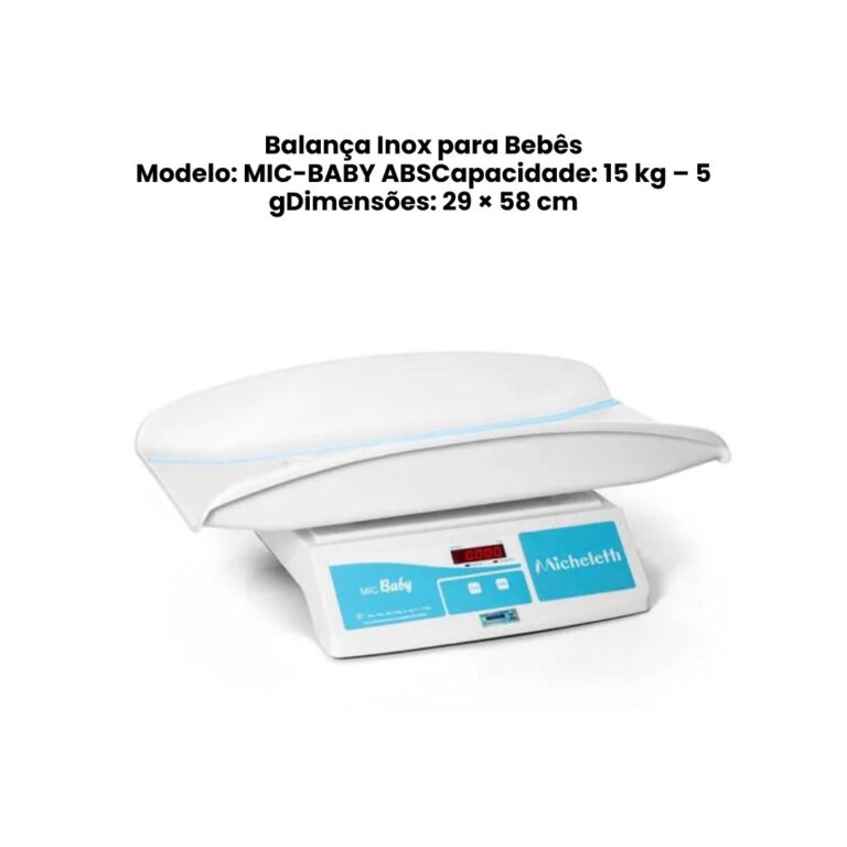 balança inox bebe